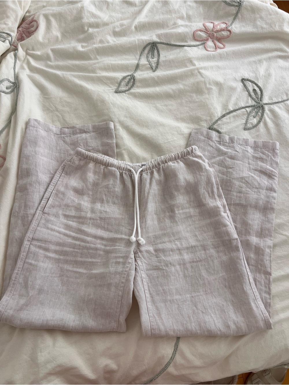 Aritzia Charleston Linen Pant